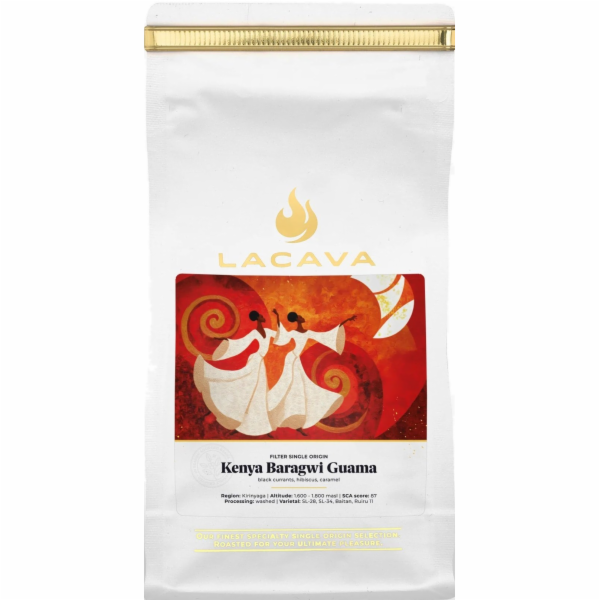 LaCava Kenya Baragwi Guama zrnková káva 250g
