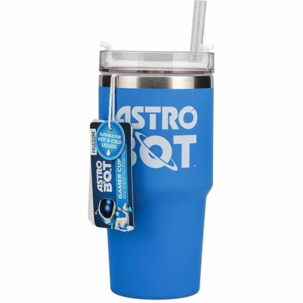 Paladone Astro Bot Gamer Travel Hrnek se slámou Astro Bot