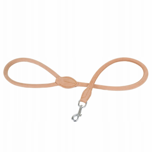 BarryKing Kožená šňůrka na krk , 13 mm / 100 cm, světle b...