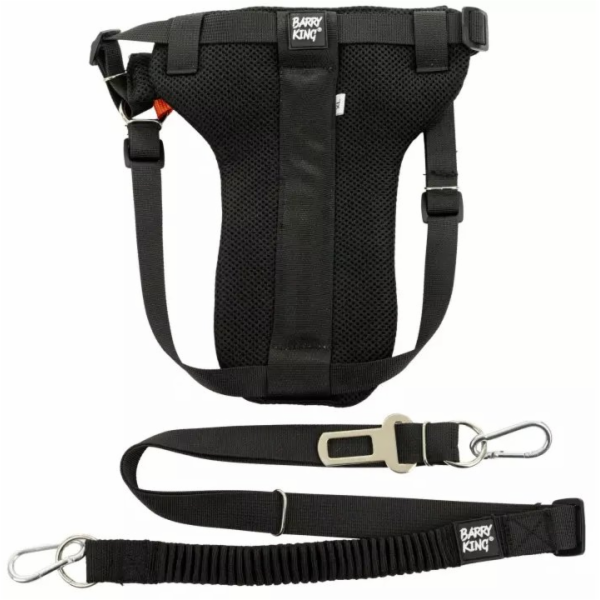 BarryKing Postroj pro psy do auta, velikost XL, 26x21x11 ...