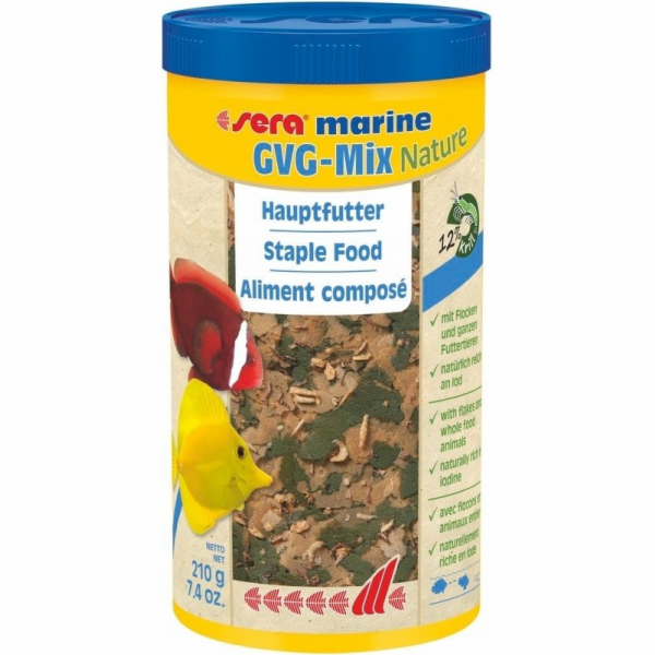 Sera Marin GVG-mix Nature* 1000 ml, vločky - prémiové krmivo