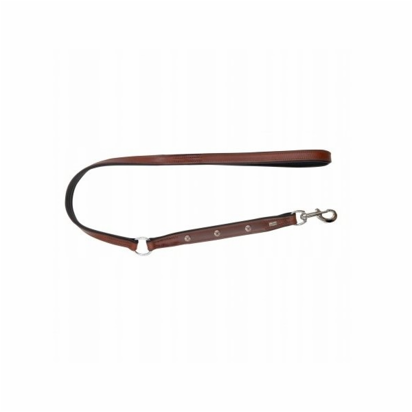 Barry King Kožená šňůrka na krk , 20 mm - 100 cm, červeno...