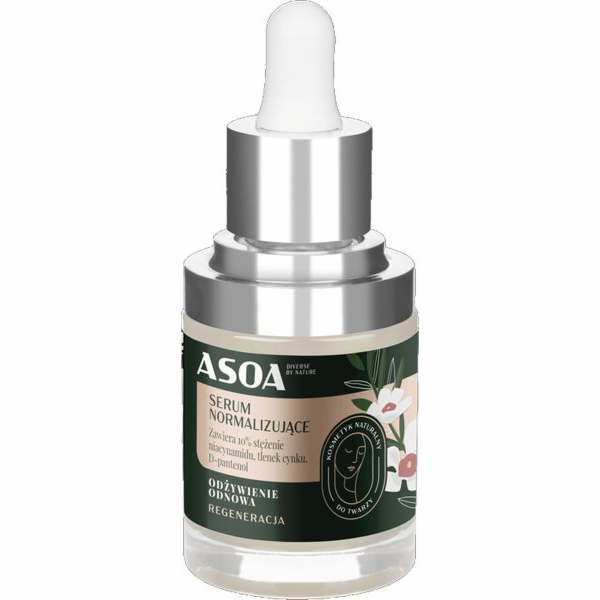 Asoa normalizační sérum s 10% niacinamidu 30 ml
