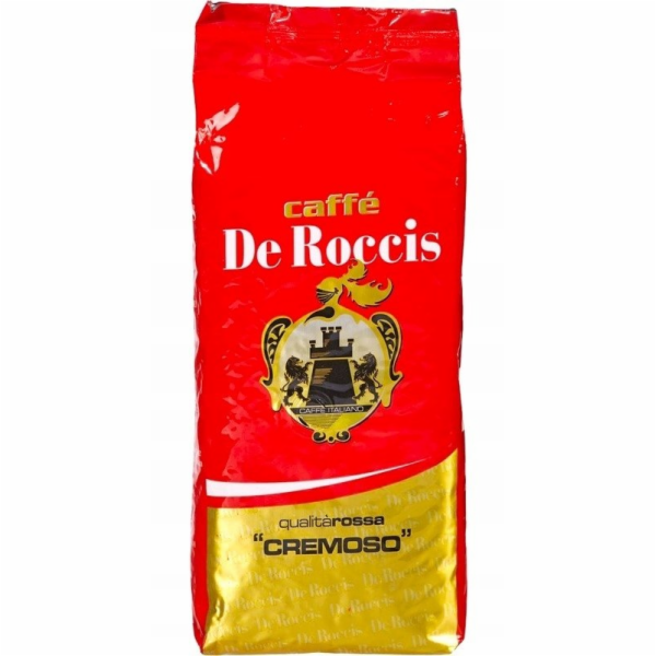 De Roccis Kávová zrna Cremoso Qualita Rossa Kávová zrna 1kg