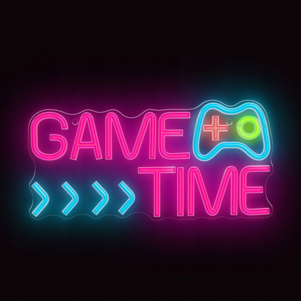 Forever Light Neon PLEXI LED GAME TIME vícebarevný FPNE34