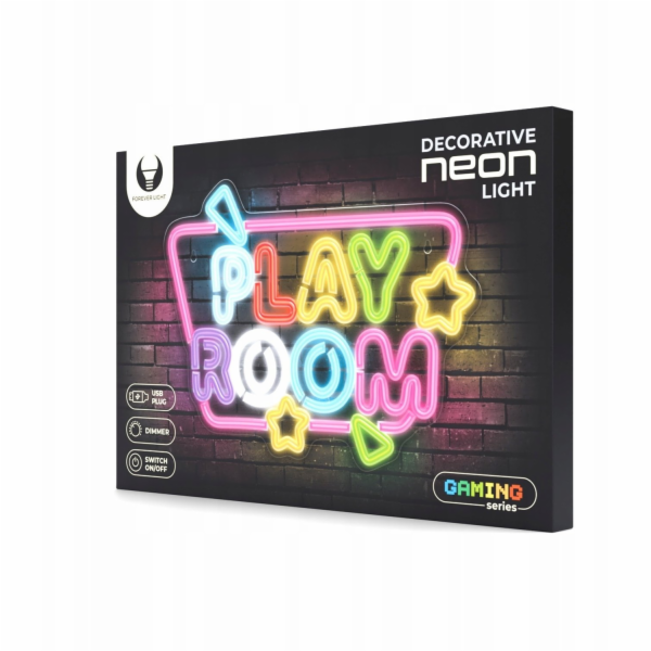 Forever Light Neon PLEXI LED Herní místnost vícebarevná F...