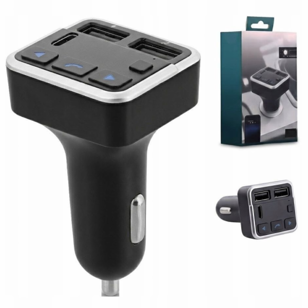 TnB FM vysílač FM 12-24V Bluetooth USB nabíječka Handsfre...