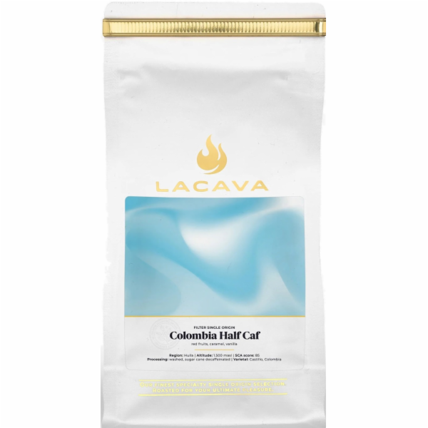 LaCava Colombia Half-Caf filtrovaná káva 250 g