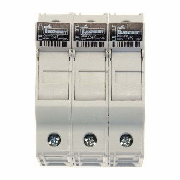 Eaton Válcová pojistková patice 10x38mm 3P 30A (CHCC3DU)