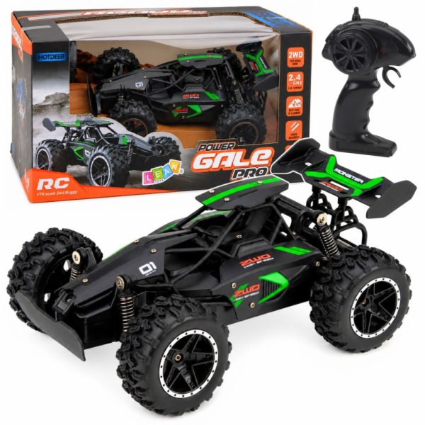 LeanToys RC terénní lezecká auto na dálkové ovládání čern...