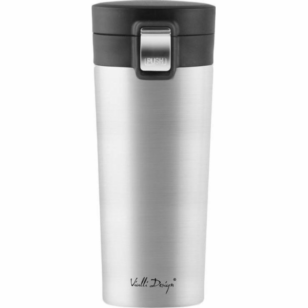 Vialli Design Termohrnek 400ml FUORI matná ocel 28029
