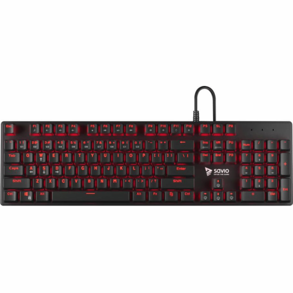 Savio Klávesnice Tempest RX FULL Outemu Red (SAVGK-TEMPES...