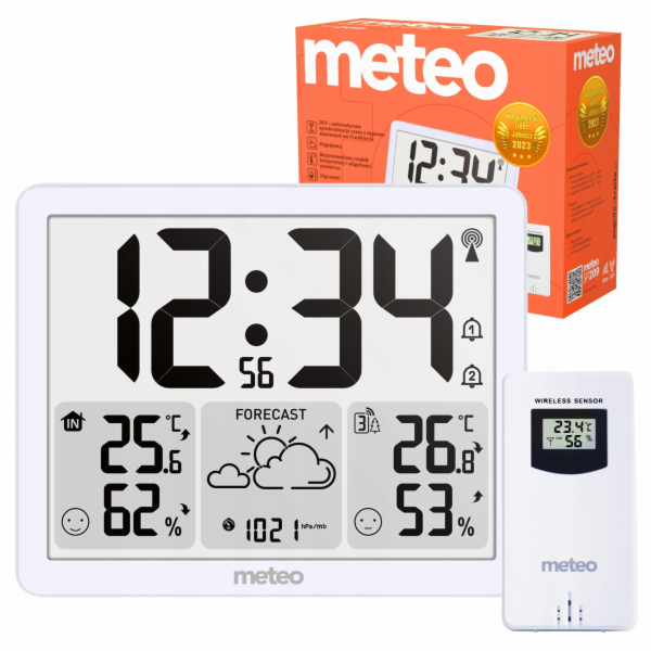 Meteo stanice Meteo SP209 s bezdrátovým senzorem, baromet...