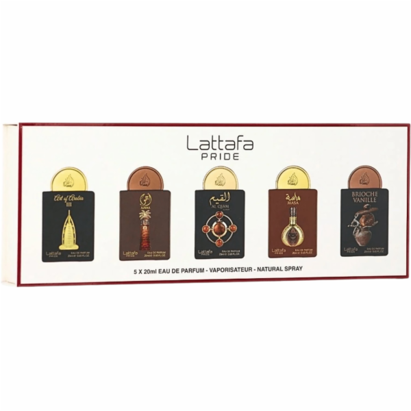 Lattafa Dárková sada Giftset Collection 20ml x 5 kusů, kr...