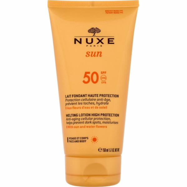 Nuxe Nuxe, Sun Melting, opalovací krém, SPF 50, 150 ml pr...