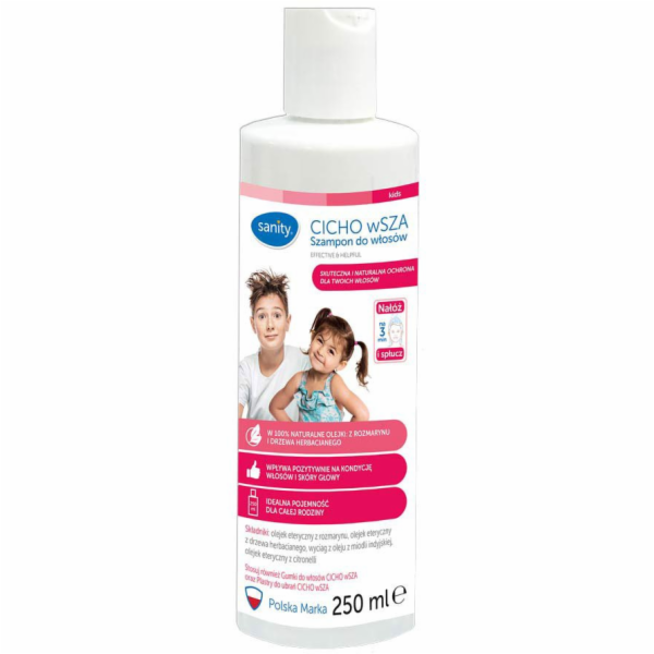 Sanity Sanity Kids Tichý šampon 250ml
