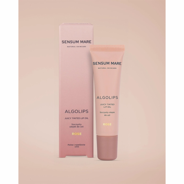 Sensum Mare ALGOLIPS Juicy Tinted Lip Oil - Růžový olej n...
