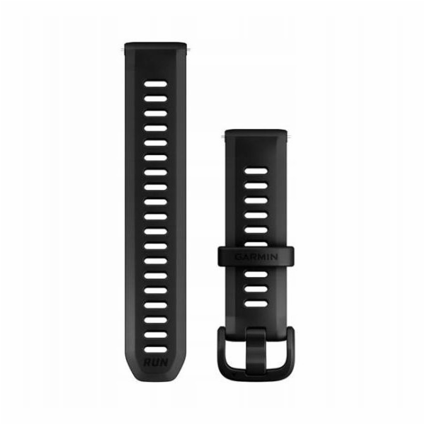 Garmin 20mm silikonová černá rychloupínací spona