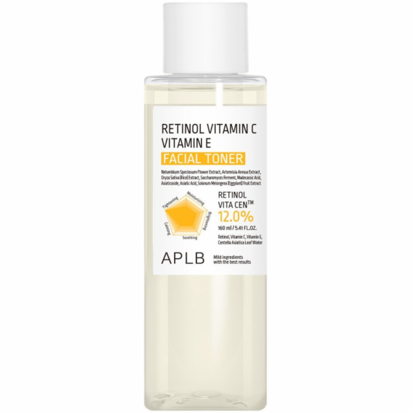 APLB Retinol Vitamin C Vitamin E Pleťové tonikum rozjasňu...