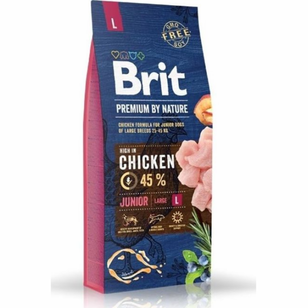 Brit Premium By Nature Junior L Large 3kg