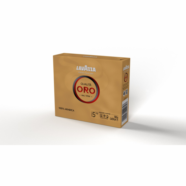 Lavazza Qualita Oro mletá káva 2x 250g
