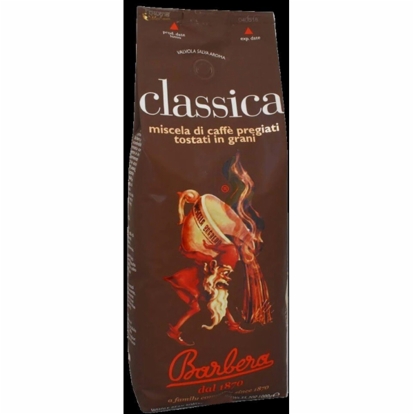 Barbera Kávová zrna Classica 1 kg