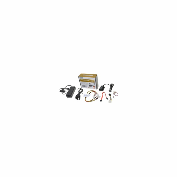 PREMIUMCORD USB 2.0 - IDE + SATA adapter s kabelem a příd...