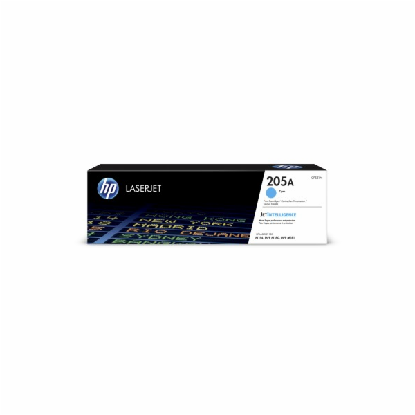 Toner HP azurový 205A (CF531A)