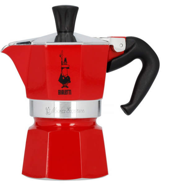 Bialetti Moka Express na 1 šálek růžová