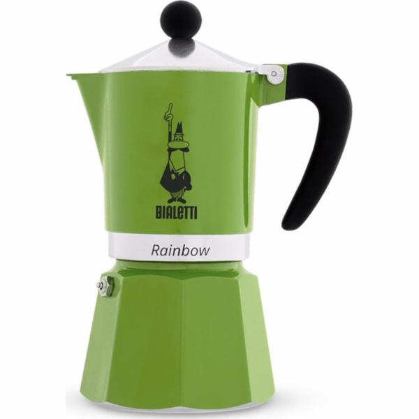 Bialetti RAINBOW zelená 1 šálek
