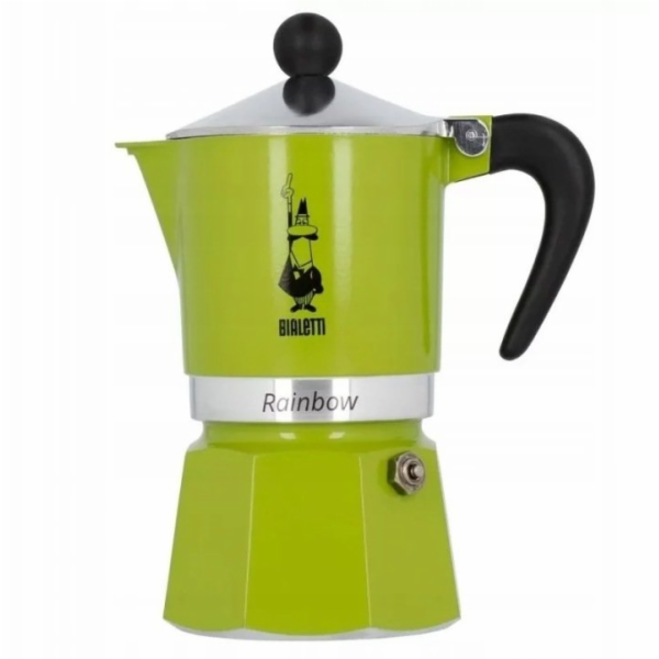 BIALETTI RAINBOW 3 ŠÁLKY ZELENÁ