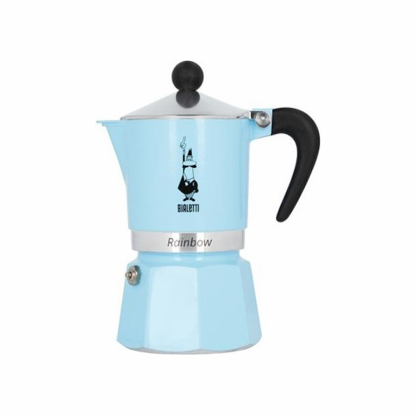Bialetti RAINBOW světle modrá na 3 šálky