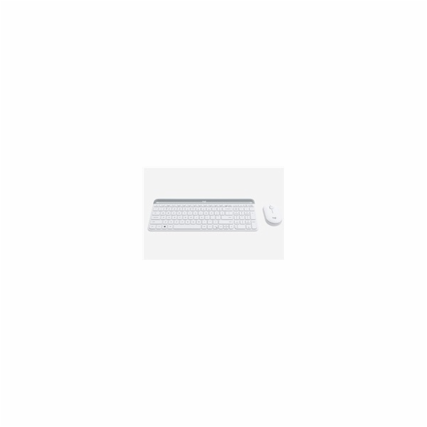 set Logitech slim Wireless MK470 - white, US
