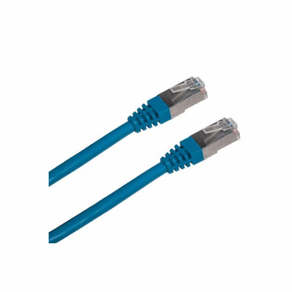 DATACOM Patch kabel FTP CAT5E 0,5m modrý