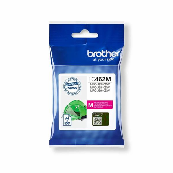 BROTHER INK LC-462M - magenta - cca 550stran, pro MFC-J23...
