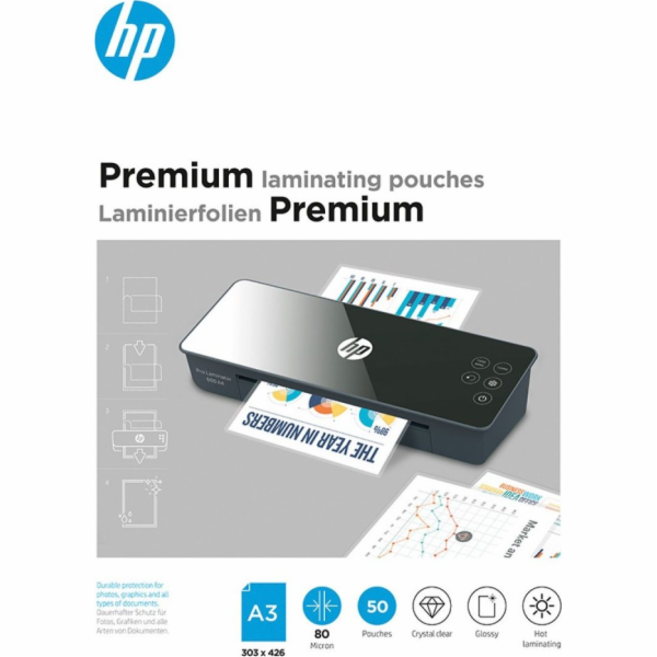 HP Premium Lamin. folie A3 80 Micron