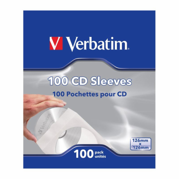 Verbatim CD / DVD papirove obaly  Papersleeve 100ks