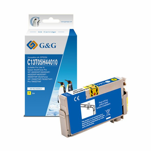 Tusz G&G kompatybilny ink / tusz z C13T05H44010, yellow, ...