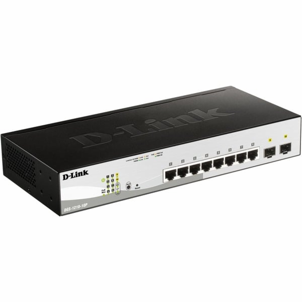 D-Link DGS-1210-10P/E (šedo/černý)