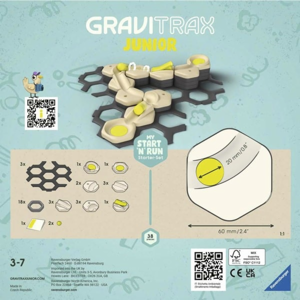 Ravensburger GraviTrax Junior  Starter-Set S Start and Run