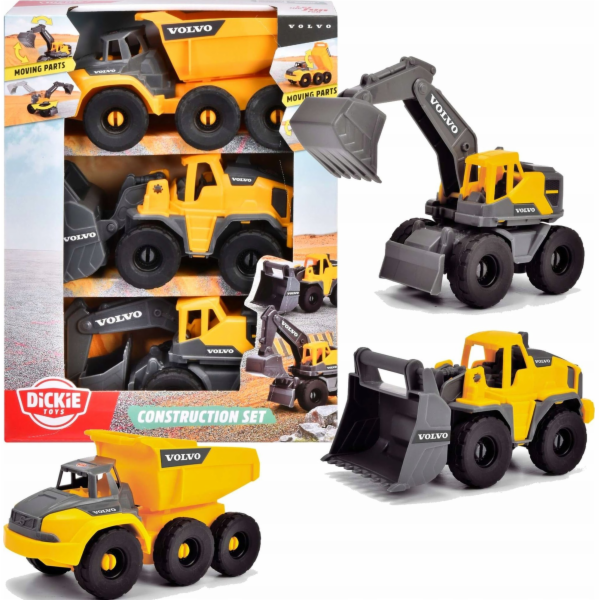 Dickie Volvo Construction Set  203722015