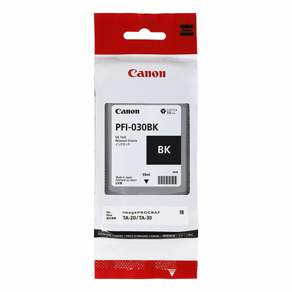 Canon cartridge PFI-030 BK (PFI030BK) / Black / 55ml