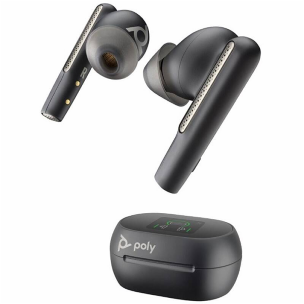 Poly Voyager Free 60+ bluetooth headset, BT700 USB-C adap...