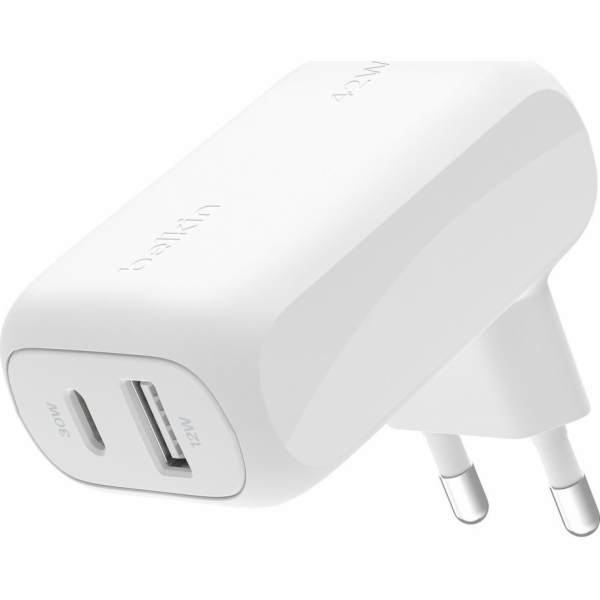 Belkin BOOST Charge 42W Charger  30W USB-C/12W USB-A   WC...