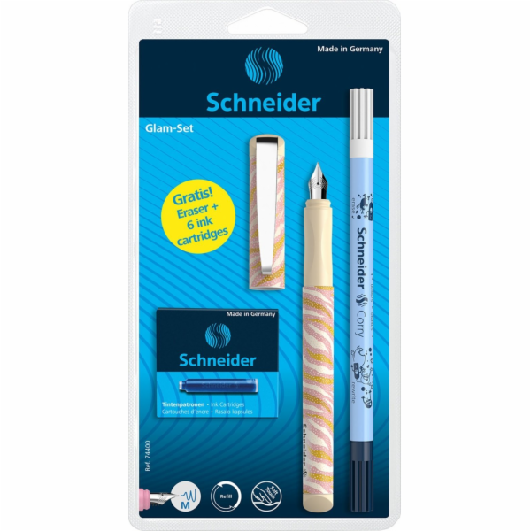 Sada psacích potřeb Schneider, 8 ks