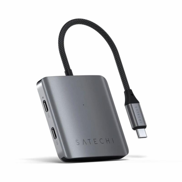 Satechi USB HUB Satechi 4portový USB-C Hub PD - hliníkový...