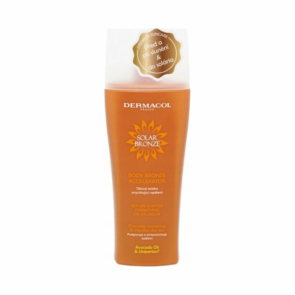 Dermacol Tělové mléko s urychlovačem opalování, 200 ml