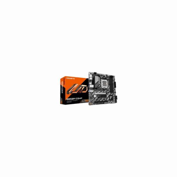 GIGABYTE MB Sc AM5 B850M D3HP, AMD B850, 4xDDR5, 2xDP, 1x...
