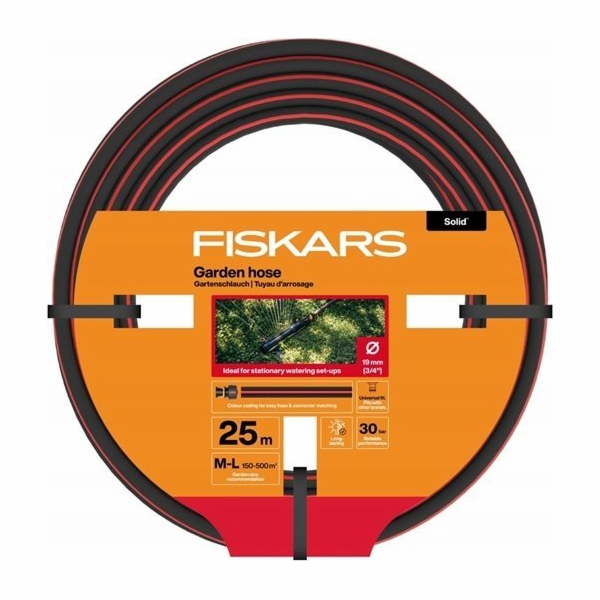 Fiskars 1076062, Zavlažovací hadice 19 mm, 25 m