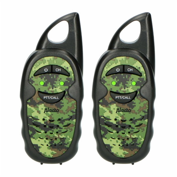 Alecto Walkie Talkie Set of 2  for Kids, range 3 km, camo...